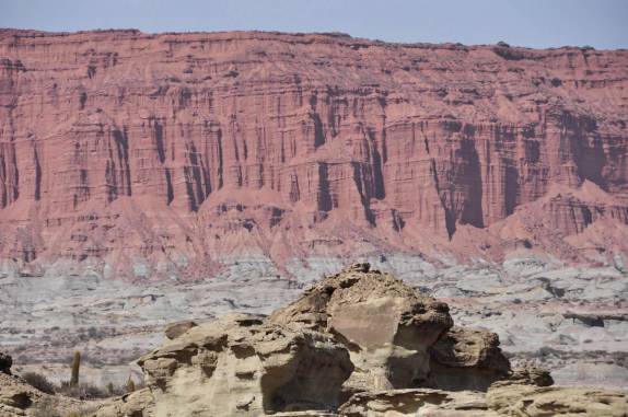 A grandiosa paisagem do Parque Provincial Ischigualasto, na Argentina